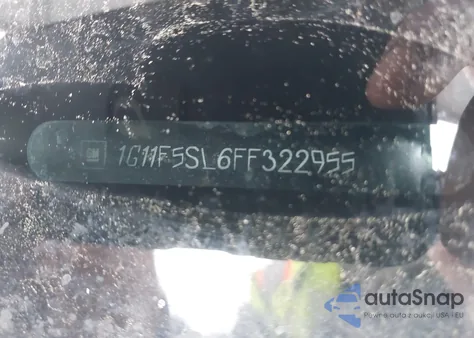 2015 Chevrolet Malibu 1Lz z USA, uszkodzony, nr VIN 1G11F5SL6FF322955